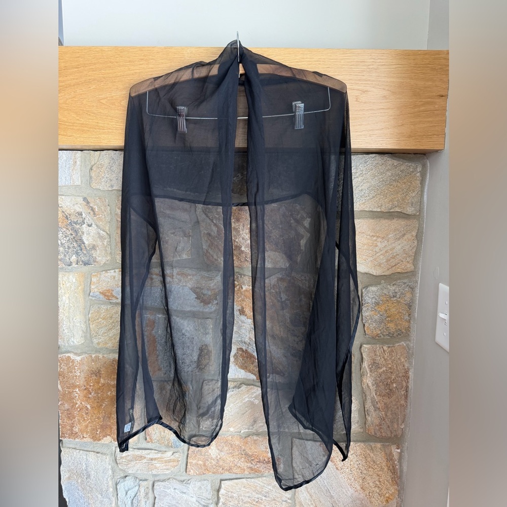 Bernie of New York Sheer 100% Silk Scarf